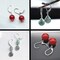 8pcs 925 Sterling Silver Leverback French Earring Hooks 10x16mm Hypo Allergenic Interchangeable Dangle Ear Wire Findings for Jewelry Making
